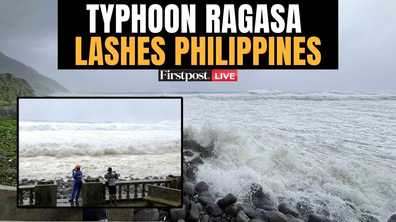 Typhoon Ragasa LIVE: Ragasa Hits Philippines, Hong Kong & Taiwan on ...