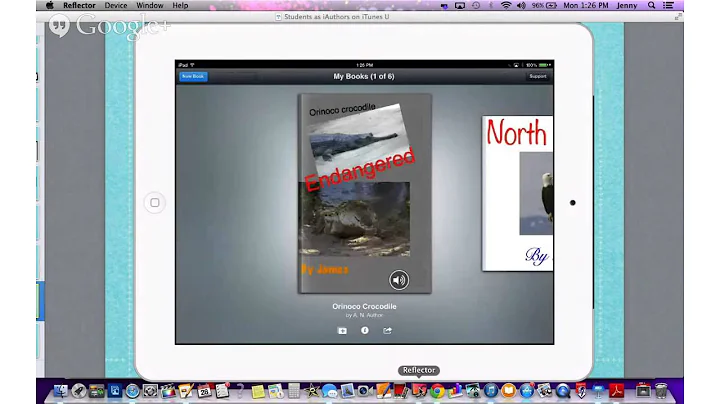 "Students as iAuthors on iTunes U" w/ Jenny Grabiec