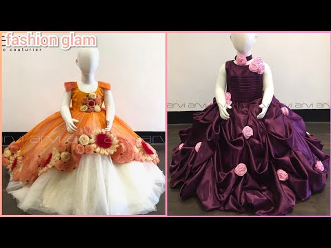 gorgeous kids party wear gowns and flower girls