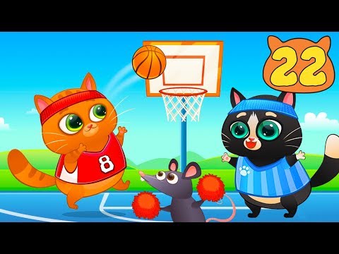 Суровый КОТИК БУБУ №22. Супер соревнование. Часть 2. МУЛЬТФИЛЬМ про котят на канале Хвостик ТВ