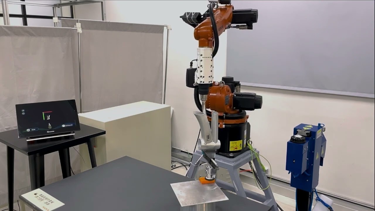 KUKA機械手臂結合3D視覺系統