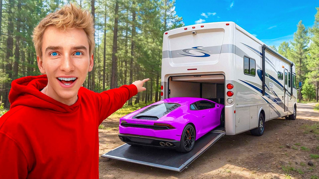 Moving Into A Luxury SUPERCAR RV!!