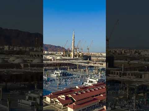 Madina Sharif Beautiful View | Islamic Status Video #shorts  #islamicstudio96m