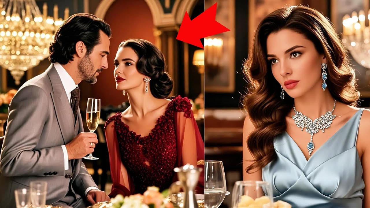 Durante la cena brindó por su amante e ignoró a su esposa al día siguiente, su familia eligió a ella