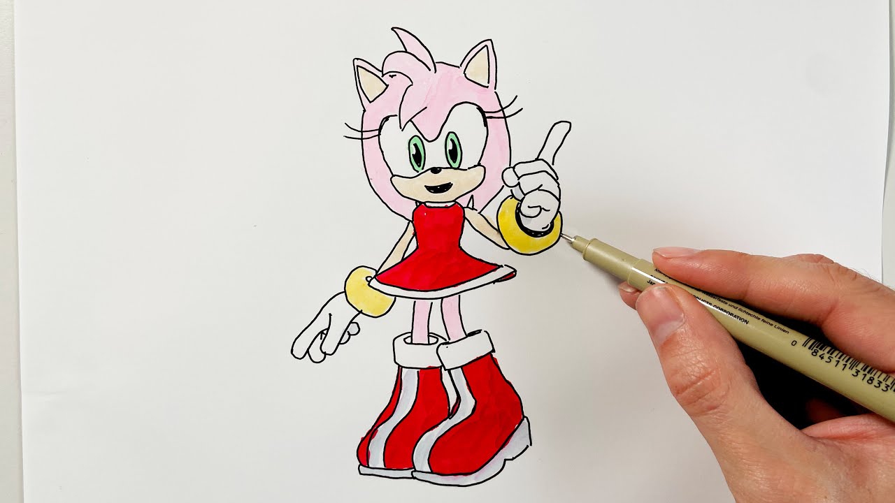 Sonic, Amy Rose, Shadow - Pirate Arts - Drawings & Illustration