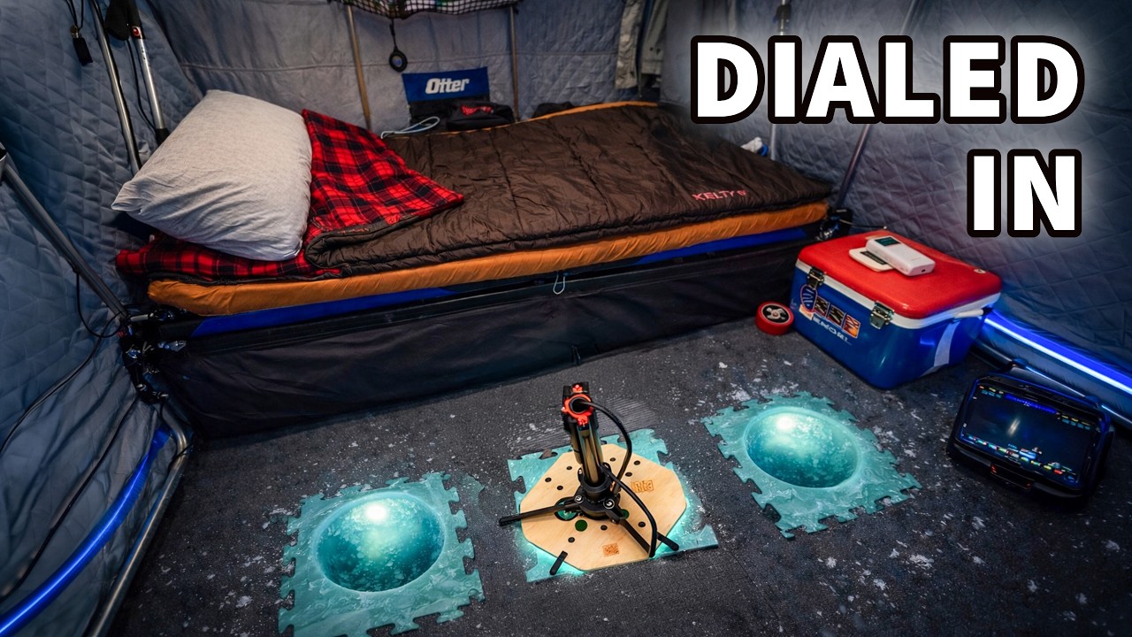 The Best Ice Camping Setup Yet?