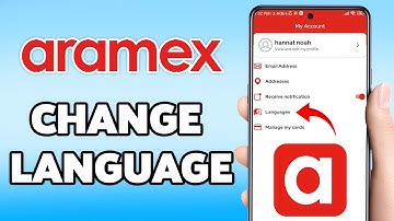 Taal wijzigen in Aramex 2025 | App-taal bijwerken op Aramex-account