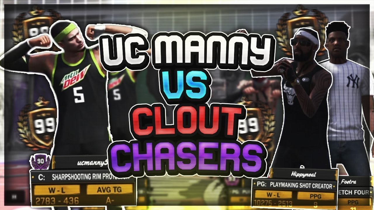 99 OVERALL CLOUT CHASER VS THE BEST LEGENDARY DUO! DR2K , UC! NBA 2K18