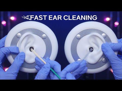 [ASMR]  ⚠️FAST Ear Cleaning ⚠️ Do you need Tingle? (No Talking)