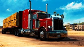 American Truck Simulator(Первый рейс на Peterbilt 379)