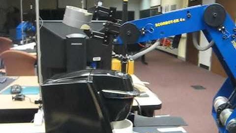 Robot Makes Coffee Using Computer Vision