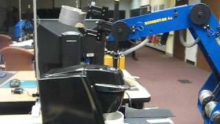 Robot Makes Coffee Using Computer Vision