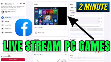 How to Live Stream PC Games on Facebook 2025