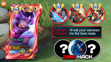 YOU MUST ABUSED THIS SECRET MASSIVE DAMAGE HACK WANWAN!! (before moonton see it👀)