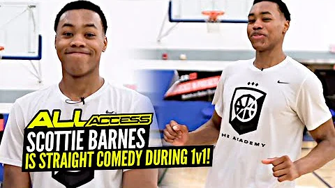Scottie Barnes Is Straight COMEDY!! Hilarious Mic'...