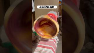 Red Cedar Bowl || Wood Turning