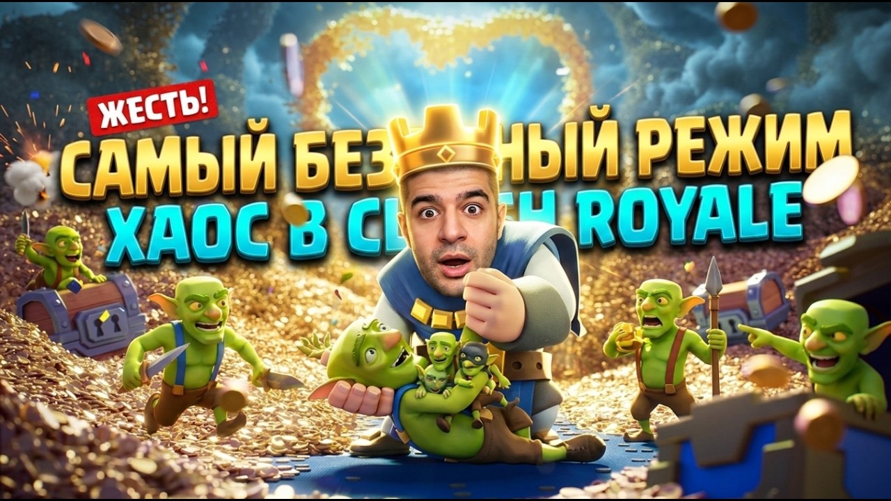 НАРЕК В ШОКЕ С НОВОГО РЕЖИМА ХАОС В Clash Royale