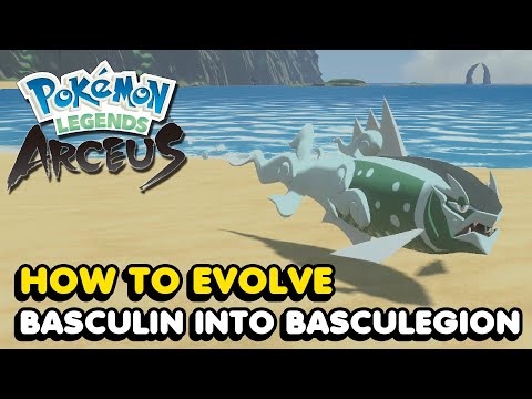 How To Evolve Basculin Into Basculegion In Pokemon Legends Arceus (BUG FIX)