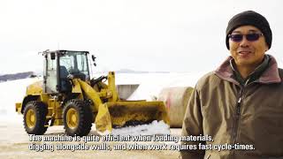 Cat 910 Compact Wheel Loader Customer Story: Cosmo Agri, Agricultural Cooperative (Japan)