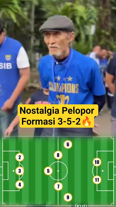 Kilas Balik Formasi Tanpa Sayap⁉️ Abah Indra Thohir Pelopor 352 🔥 #persib #liga1 #bola #coach #gol