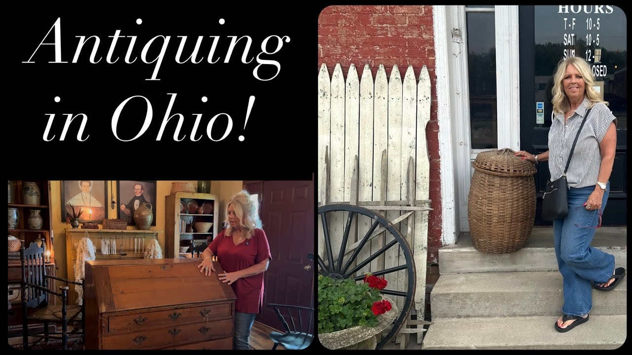 Antiquing in Ohio and Decorating with my Finds ~ Primitives & Colonial
