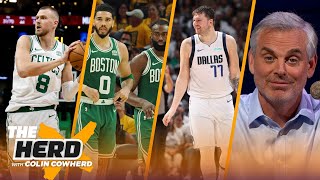 TatumBrown, LukaKyrie, Porziņģis highlight Colin's Top 10 players in NBA Finals | THE HERD