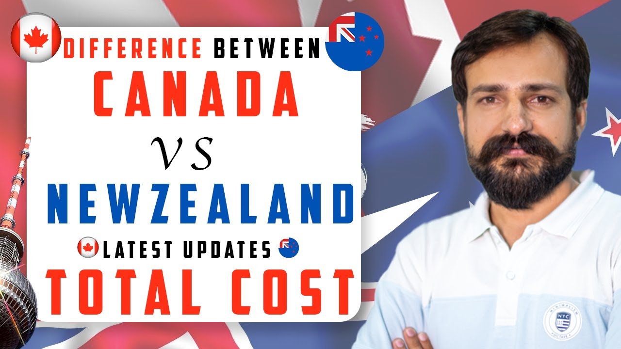 DIFFERENCE BETWEEN CANADA🇨🇦 AND NEW ZEALAND🇳🇿|| Which one is best ?|| 2024