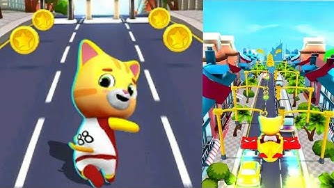 Mini Kids 3D game Pet runner - Cat run games All Levels Gameplay Android/ios.