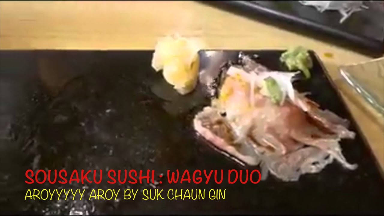 Suk Chaun Gin : Wagyu Duo by SOUSAKU SUSHI