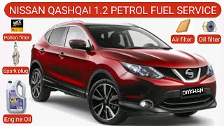 Nissan Qashqai Full Service || Air Filter, Oil Filter, Pollen Filter, Spark Plugs and Oil Change.
