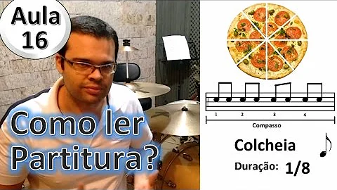Como ler partitura de bumbo?