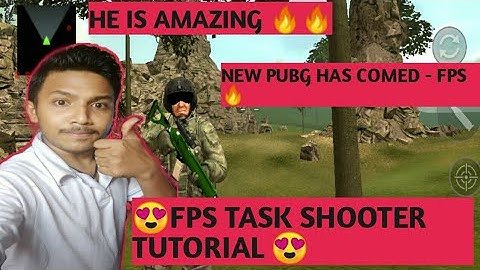 Tutorial of FPS Task Force 2020 | New Shooting game 2020 | playing 1st time|