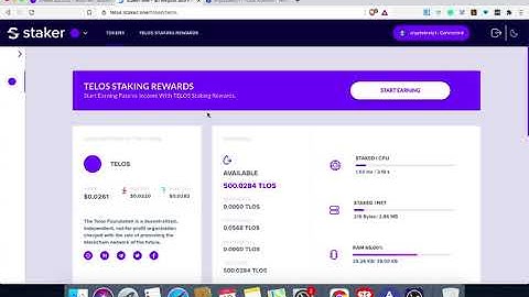 #Telos #TLOS - How to Stake CPU and NET resources on your account