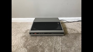 JVC L-E22 Linear Tracking Record Player Turntable