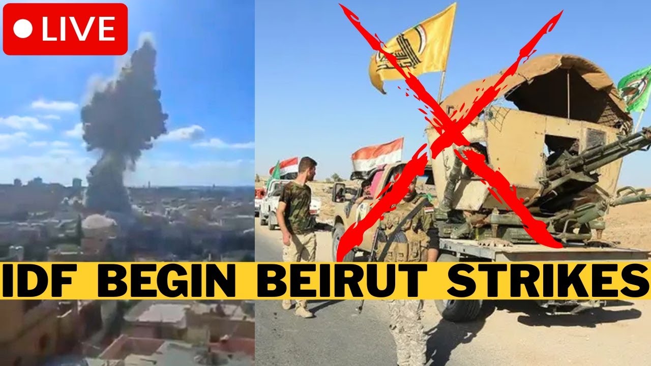 LIVE: U.S. Wipe Out IRGC Leaders Hiding In Iraq - IDF Launch Strikes In Lebanon