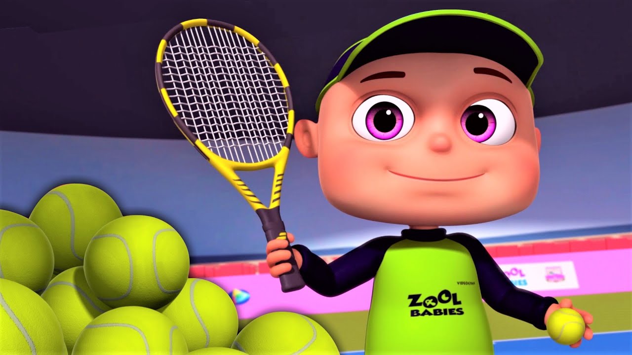 Zool Babies Playing Tennis Episode Zool Babies Series Cartoon