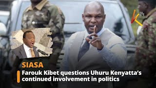 Farouk Kibet slams Uhuru Kenyatta for staying politically active