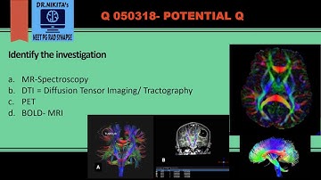 Diffusion tensor imaging (DTI) / TRACTOGRAPHY