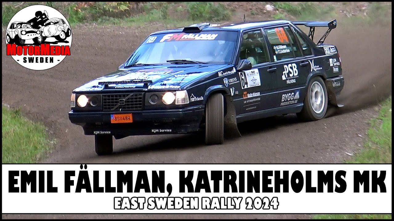 East Sweden Rally 2024 - Emil Fällman, Katrineholms MK