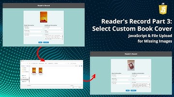 Select Book Cover if Google API Image Not Found | JavaScript for Beginners | Reader