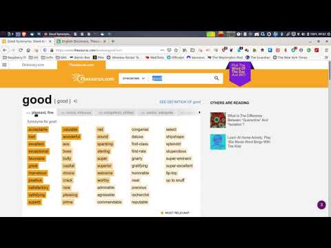 Tutorial: How To Use Thesaurus.Com