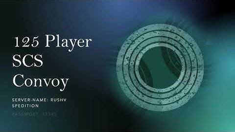 125 Player SCS Convoy