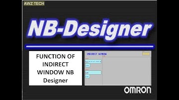 FUNCTION OF INDIRECT WINDOW COMPONENT NB Designer