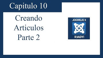 TUTORIAL JOOMLA 3.0 CAPITULO 10: CREANDO ARTICULOS PARTE 2