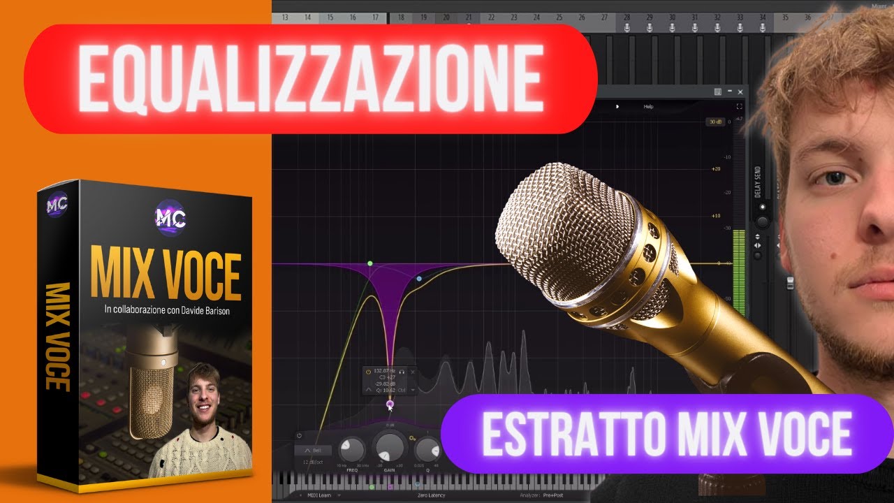 COME EQUALIZZARE LA VOCE