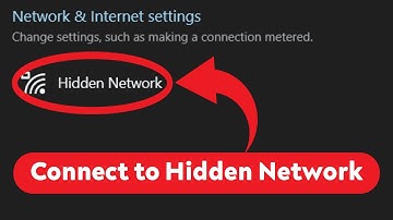 How to Connect to Hidden Network Windows 10