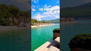 LUJO BODRUM / TURKEY - amazing cabanas area #shorts #hotel #turkey #lujobodrum