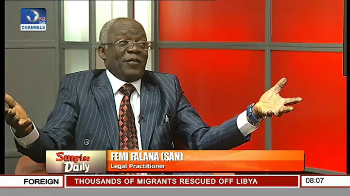 Femi Falana Reacts To NBA President's Proposal On EFCC Prosecutorial Powers Pt. 3