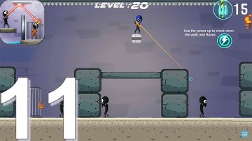 Stickman Shooter: Elite Strikeforce - Gameplay Walkthrough Part 11 New Update (Android)