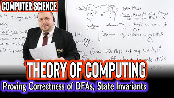 Proving Correctness of Deterministic Finite Automata, State Invariants (Theory of Computing)